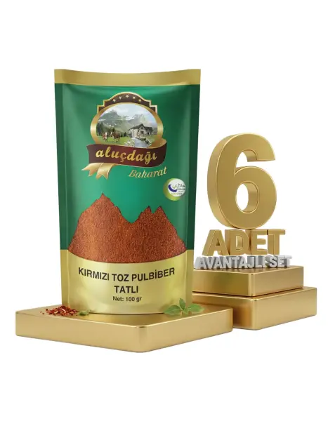 Aluçdağı Pul Biber 6x250 Gr - 1