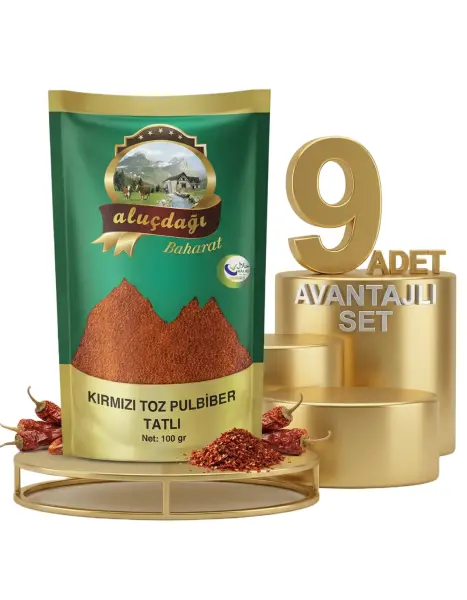 Aluçdağı Pul Biber 9x250 Gr - 1