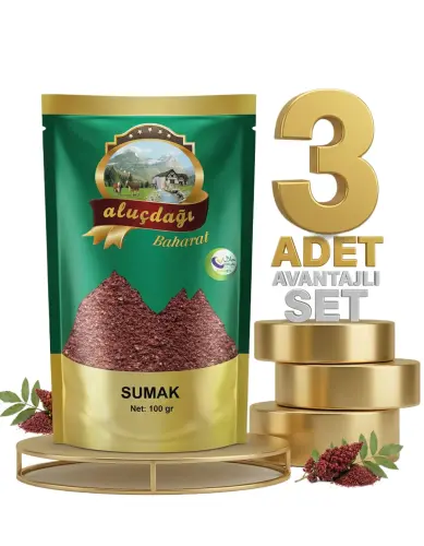 Aluçdağı Sumak 3x100 Gr - Aluçdağı