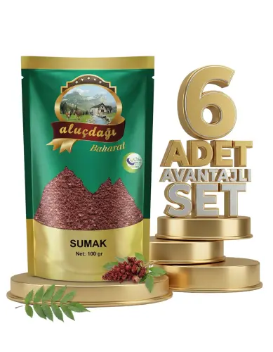Aluçdağı Sumak 6x100 Gr - Aluçdağı