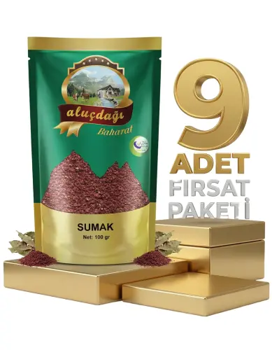 Aluçdağı Sumak 9x100 Gr - Aluçdağı