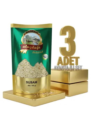 Aluçdağı Susam 3x100 Gr - Aluçdağı
