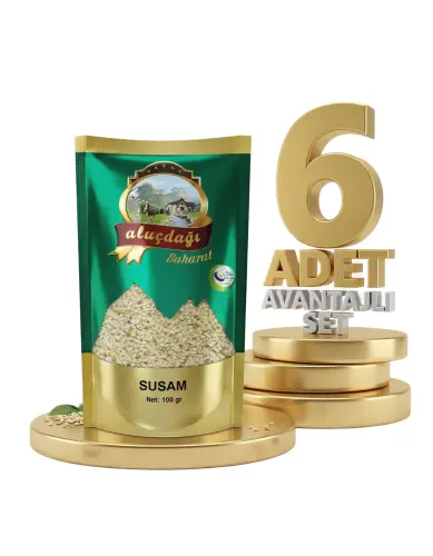 Aluçdağı Susam 6x100 Gr - Aluçdağı