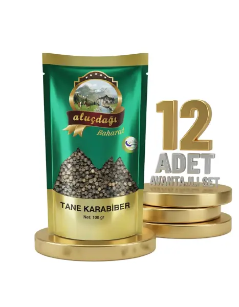 Aluçdağı Tane Karabiber 12x100 Gr - 1