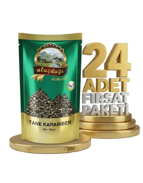Aluçdağı Tane Karabiber 24x100 Gr - 1