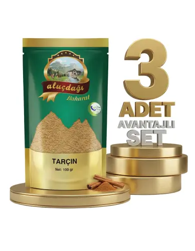 Aluçdağı Tarçın 3x100 Gr - Aluçdağı