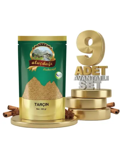Aluçdağı Tarçın 9x100 Gr - Aluçdağı