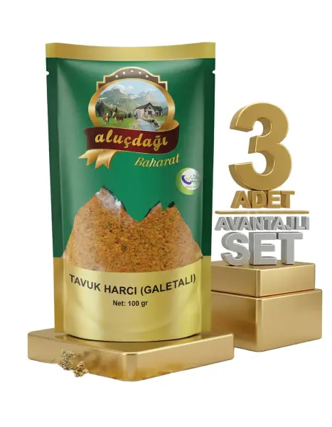 Aluçdağı Tavuk Harcı 3x100 Gr - 1