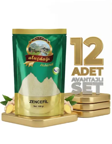 Aluçdağı Zencefil 12x100 Gr - Aluçdağı