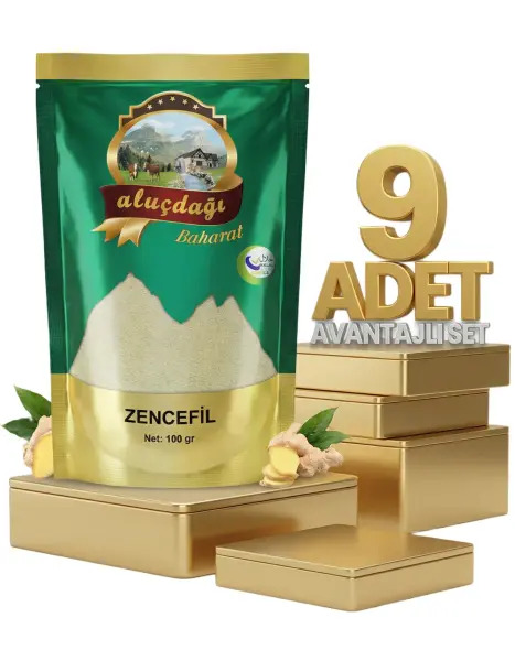 Aluçdağı Zencefil 9x100 Gr - 1