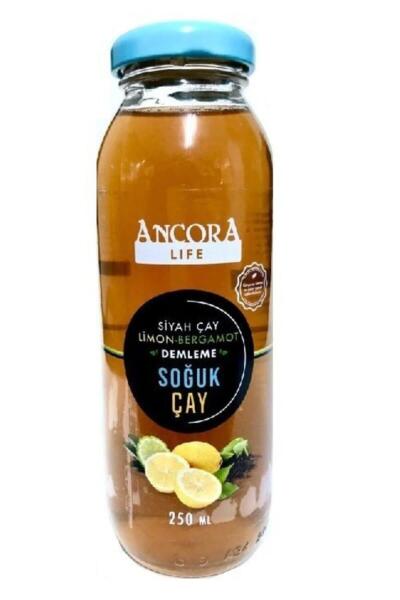 Ancora Siyah Çay ve Bergamot Aromalı Soğuk Çay 250 Ml - 1