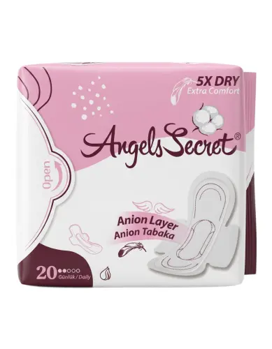 Angels Secret Günlük Hijyenik Ped 20li - Angels Secret