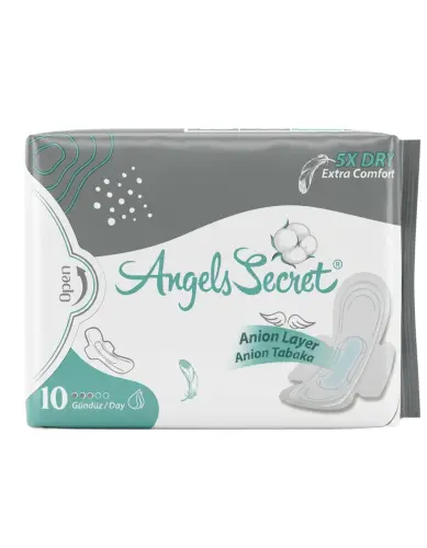 Angels Secret Gündüz Extra Hijyenik Ped 10lu - ANGELS SECRET