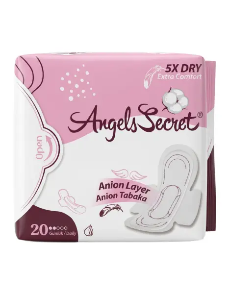 Angels Secret Günlük Hijyenik Ped 20li - 1