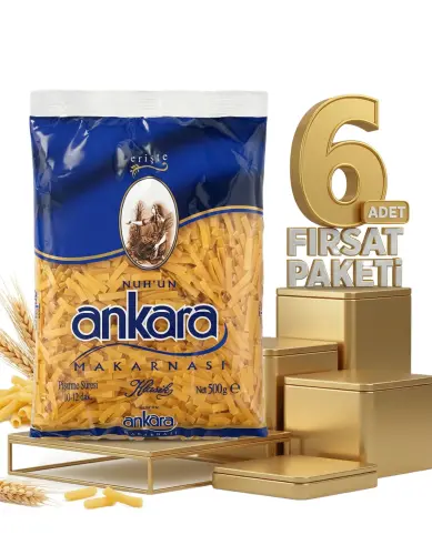 Ankara Erişte Makarna 6x500 Gr - Ankara Makarna