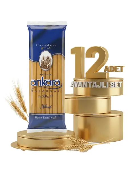 Ankara Fırınlık Makarna 12x500 Gr - 1