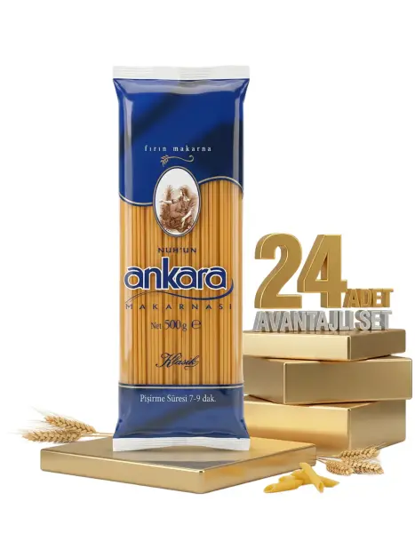 Ankara Fırınlık Makarna 24x500 Gr - 1