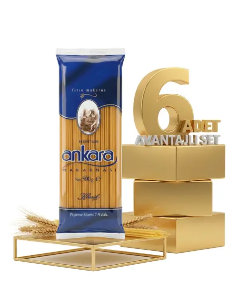 Ankara Fırınlık Makarna 6x500 Gr - 1