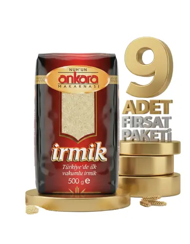 Ankara İrmik 9x500 Gr - Ankara Makarna