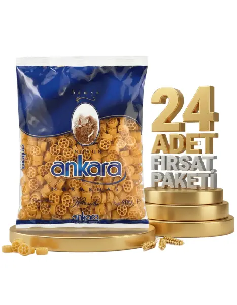 Ankara Makarna Bamya 24x500 Gr - 1