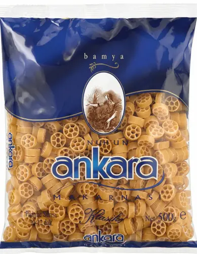 Ankara Makarna Bamya 500 Gr - ANKARA MAKARNA