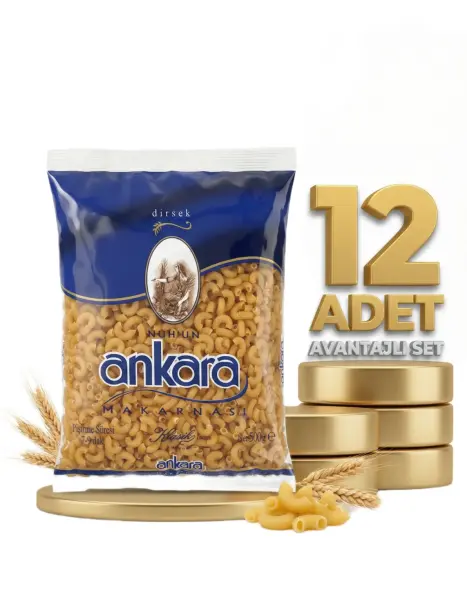 Ankara Makarna Dirsek 12x500 Gr - 1