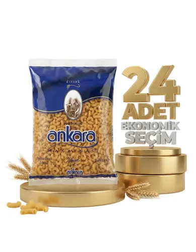 Ankara Makarna Dirsek 24x500 Gr - ANKARA MAKARNA
