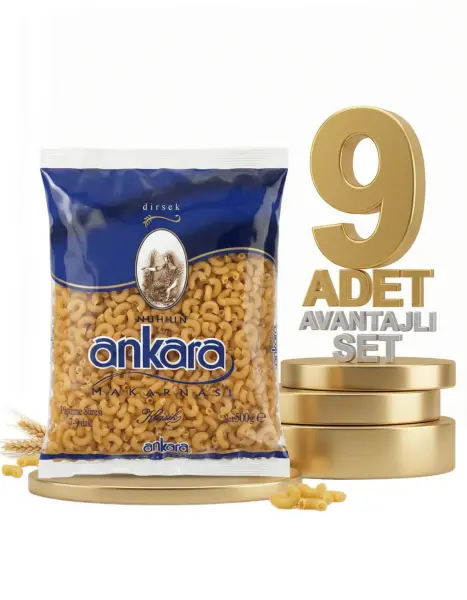 Ankara Makarna Dirsek 9x500 Gr - 1