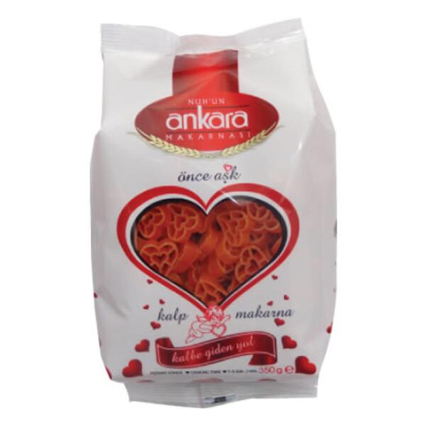 Ankara Makarna Dometesli Kalp Makarna 350 Gr - 1