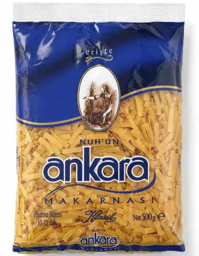 Ankara Makarna Erişte Makarna 500 Gr - Ankara Makarna