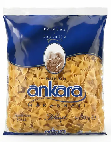 Ankara Makarna Kelebek 500 Gr - Ankara Makarna