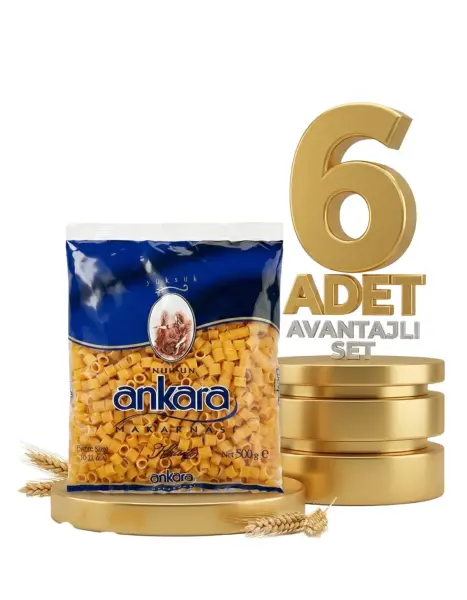Ankara Yüksük Makarna 6x500 Gr - 1