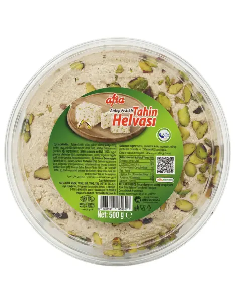 Afia Antep Fıstıklı Tahin Helvası 500 Gr - 1