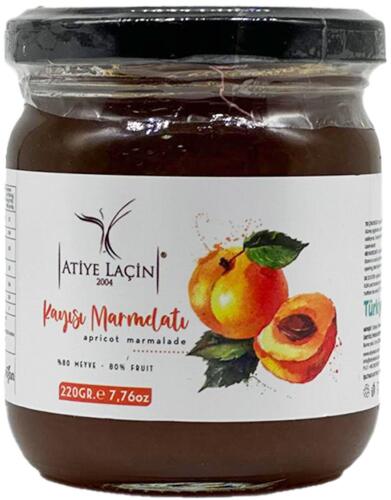 Atiye Laçin Kayısı Marmelatı 220 Gr - Atiye Laçin