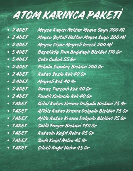 Atom Karınca Paketi - 2