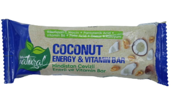 Bab-ı Natural Hindistan Cevizli Enerji Ve Vitamin Bar 23 Gr - 1