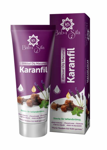 Bab-ı Şifa Bitki Özlü Diş Macunu Karanfil 140 ml - 1
