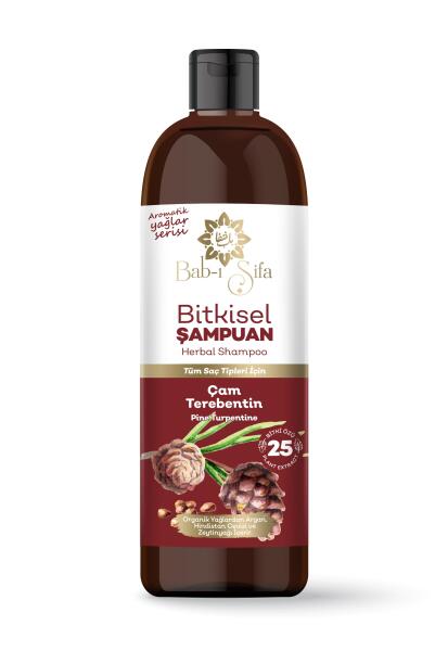 Bab-ı Şifa Bitkisel Çam Terabentin Şampuan 400 Ml - 1
