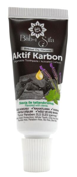 Bab-ı Şifa Bitkisel Diş Macunu Aktif Karbon 15 Ml - 1