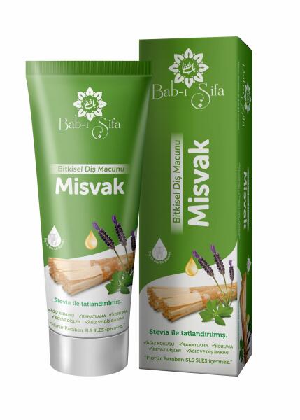 Bab-ı Şifa Bitkisel Diş Macunu Misvak 140 Gr - 1