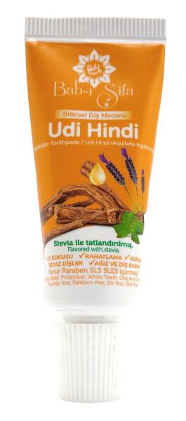 Bab-ı Şifa Bitkisel Diş Macunu Udi Hindi 15 Ml - 1