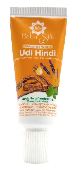 Bab-ı Şifa Bitkisel Diş Macunu Udi Hindi 15 Ml - 1