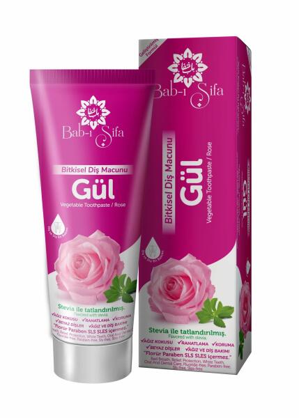 Bab-ı Şifa Bitkisel Gül Diş Macunu 140 Gr - 1