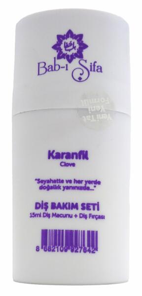 Bab-ı Şifa Diş Bakım Seti Diş Fırçası ve Karanfil Diş Macunu 15 Ml - 1