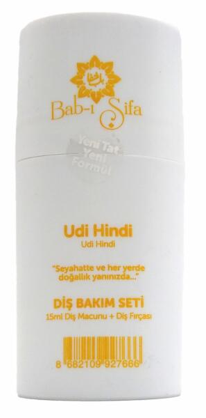 Bab-ı Şifa Diş Bakım Seti Diş Fırçası ve Udi Hindi Diş Macunu 15 Ml - 1