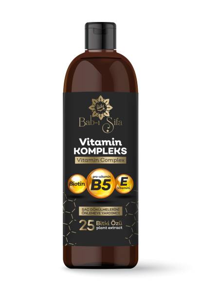 Bab-ı Şifa Vitamin Kompleks 25 Bitki Özlü Şampuan 400 Ml - 1