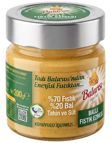 Balarısı Ballı Fıstık Ezmesi 200 Gr - 2
