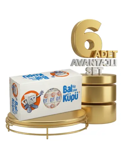 Balküpü Elite Küp Şeker 6x750 Gr - BALKÜPÜ