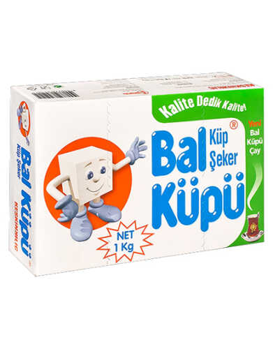 Balküpü Küp Şeker 1 Kg - Balküpü