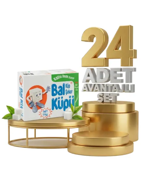Balküpü Küp Şeker 24x1 Kg - 1